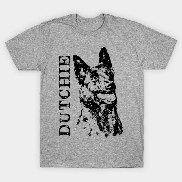 Dutch Shepherd - Dutchie T-Shirt by Nartissima